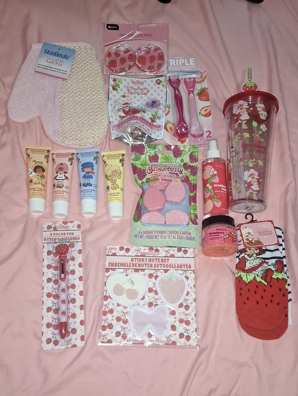 Strawberry Shortcake Bath & Body Gift Set - Pink